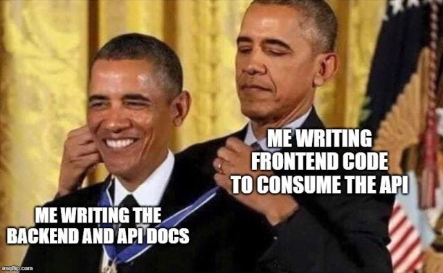 Meme where President Obama is shown giving himself a medal.